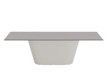 PROA OUTDOOR ME25001/ME25004 - Rectangular table with thermo-polymer base by Andreu World - view 2